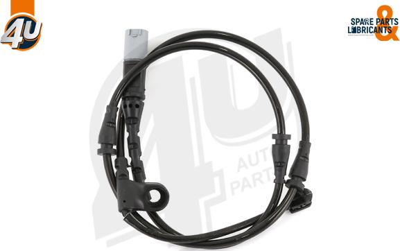 4U Autoparts 12420BW - Сигнализатор, износ тормозных колодок autospares.lv