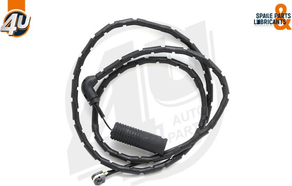 4U Autoparts 12421BW - Сигнализатор, износ тормозных колодок autospares.lv