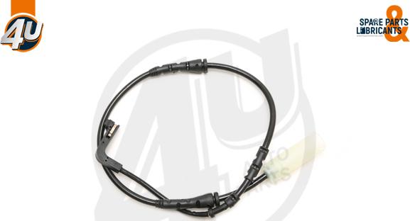 4U Autoparts 12428BW - Сигнализатор, износ тормозных колодок autospares.lv