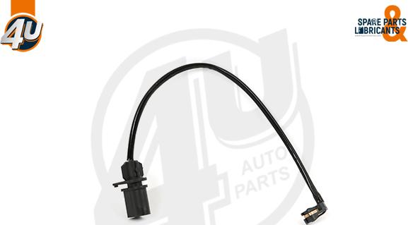 4U Autoparts 12479VV - Сигнализатор, износ тормозных колодок autospares.lv