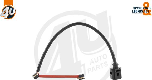 4U Autoparts 12470PR - Сигнализатор, износ тормозных колодок autospares.lv