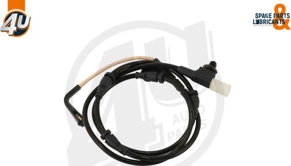 4U Autoparts 12506LR - Сигнализатор, износ тормозных колодок autospares.lv