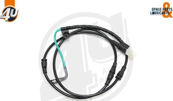 4U Autoparts 12500LR - Сигнализатор, износ тормозных колодок autospares.lv