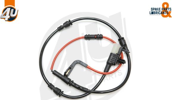 4U Autoparts 12514LR - Сигнализатор, износ тормозных колодок autospares.lv