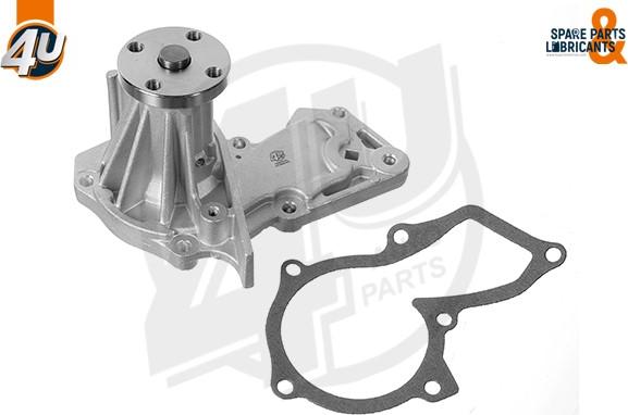 4U Autoparts 12652VL - Водяной насос autospares.lv