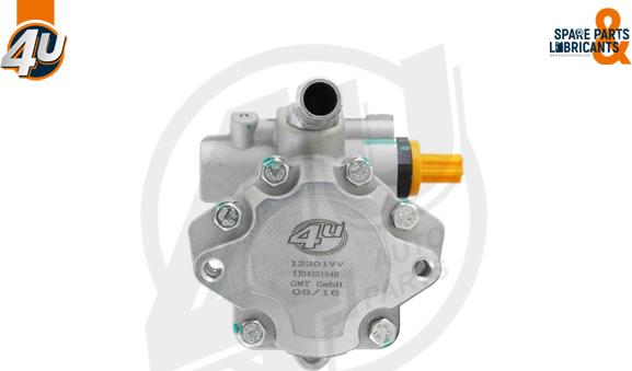 4U Autoparts 12201VV - Гидравлический насос, рулевое управление, ГУР autospares.lv