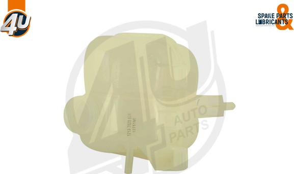 4U Autoparts 12751MI - Компенсационный бак, охлаждающая жидкость autospares.lv