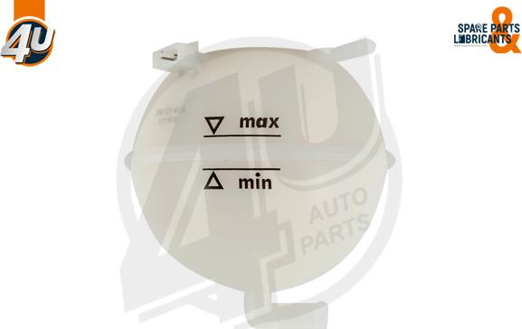 4U Autoparts 12776VV - Компенсационный бак, охлаждающая жидкость autospares.lv