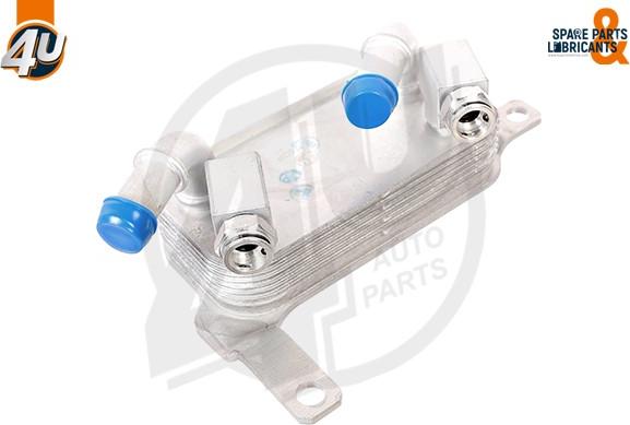 4U Autoparts 17376OP - Масляный радиатор, автоматическая коробка передач autospares.lv