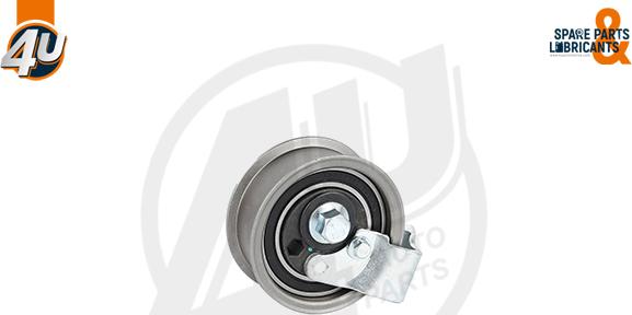 4U Autoparts 34456VV - Натяжной ролик, зубчатый ремень ГРМ autospares.lv