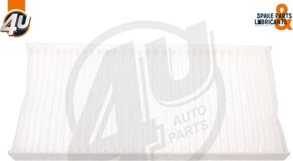 4U Autoparts 34257PU - Фильтр воздуха в салоне autospares.lv