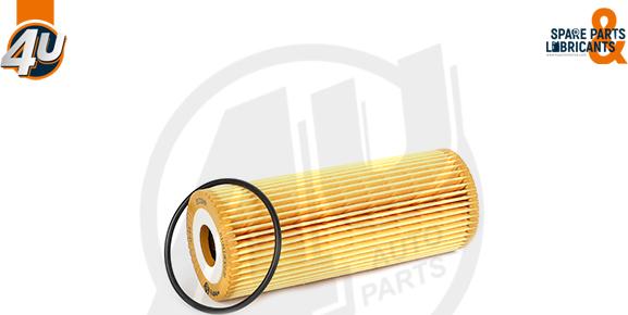 4U Autoparts 33208MR - Масляный фильтр autospares.lv