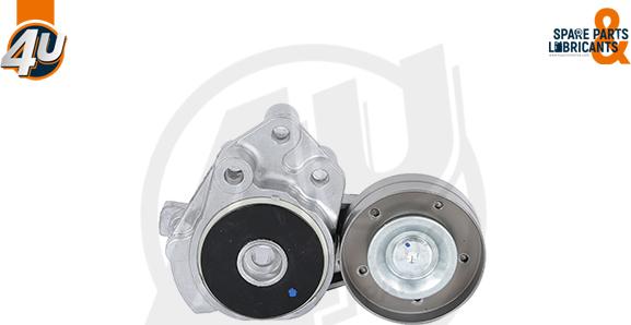 4U Autoparts 32411VV - Натяжитель, поликлиновый ремень autospares.lv