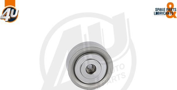 4U Autoparts 32483VV - Ролик, поликлиновый ремень autospares.lv