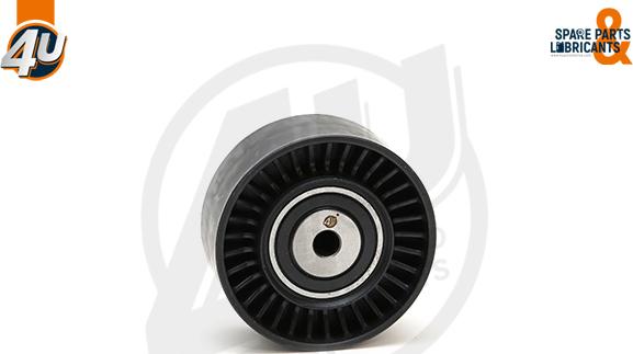 4U Autoparts 32482VV - Ролик, поликлиновый ремень autospares.lv