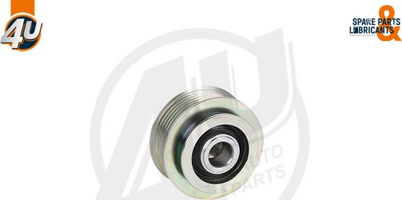 4U Autoparts 32618VV - Шкив генератора, муфта autospares.lv