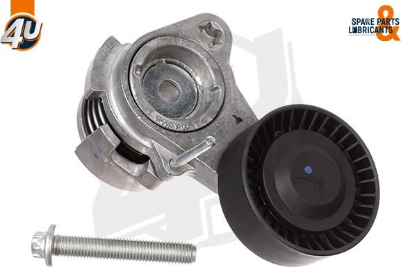 4U Autoparts 32165BW - Натяжитель, поликлиновый ремень autospares.lv