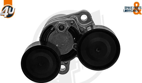 4U Autoparts 32163BW - Натяжитель, поликлиновый ремень autospares.lv