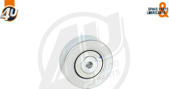 4U Autoparts 32205BW - Ролик, поликлиновый ремень autospares.lv