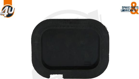 4U Autoparts 29315SC - Крышка, корпус сцепления autospares.lv