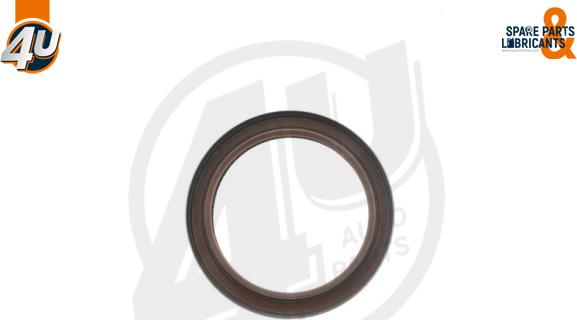 4U Autoparts 29794VO - Уплотняющее кольцо, коленчатый вал autospares.lv