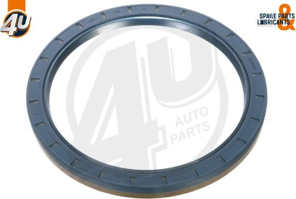 4U Autoparts 29749ME - Уплотняющее кольцо, сальник, ступица колеса autospares.lv