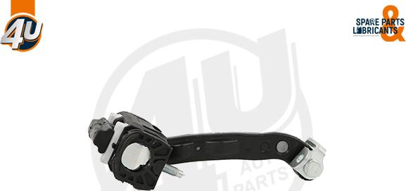 4U Autoparts 24295PU - Фиксатор двери autospares.lv