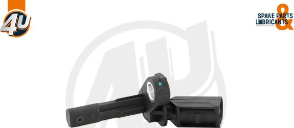 4U Autoparts 20406VV - Датчик ABS, частота вращения колеса autospares.lv