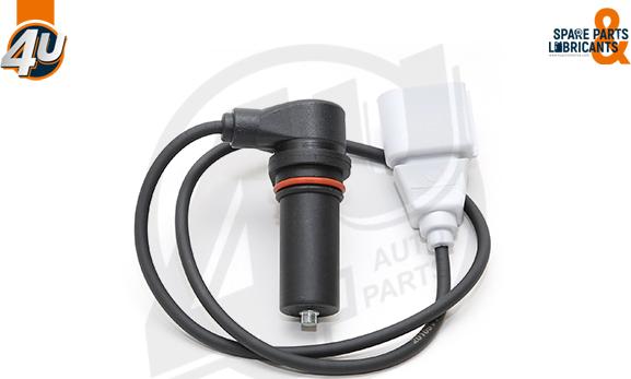 4U Autoparts 20109VV - Датчик импульсов, коленвал autospares.lv