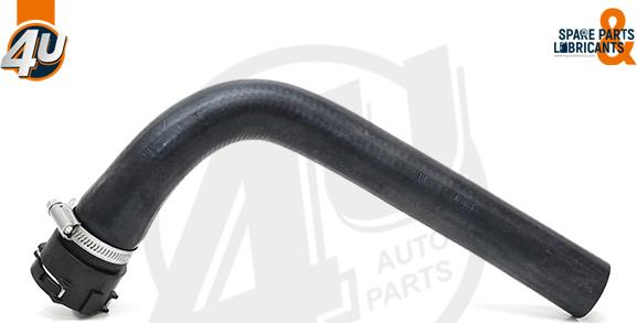 4U Autoparts 21039VV - Шланг радиатора autospares.lv