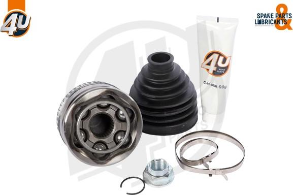 4U Autoparts 23016MR - Шарнирный комплект, ШРУС, приводной вал autospares.lv