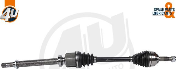 4U Autoparts 23089RN - Приводной вал autospares.lv