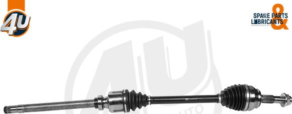 4U Autoparts 23074FT - Приводной вал autospares.lv