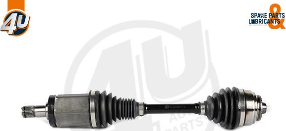 4U Autoparts 23142BW - Приводной вал autospares.lv