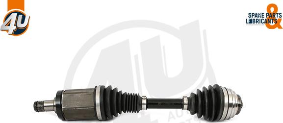 4U Autoparts 23156BW - Приводной вал autospares.lv