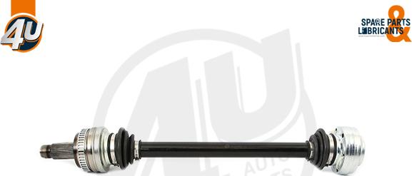 4U Autoparts 23120BW - Приводной вал autospares.lv