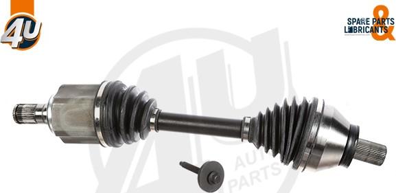 4U Autoparts 23256LR - Приводной вал autospares.lv