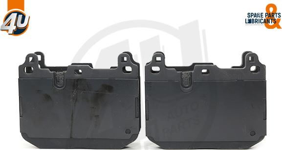 4U Autoparts 22284BW - Тормозные колодки, дисковые, комплект autospares.lv