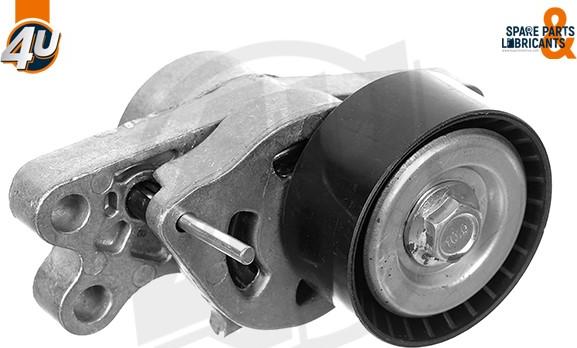 4U Autoparts 72530PU - Натяжитель, поликлиновый ремень autospares.lv