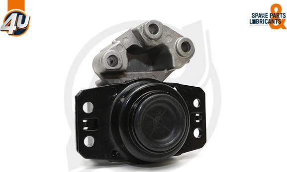 4U Autoparts 72608PU - Подушка, опора, подвеска двигателя autospares.lv