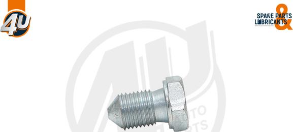 4U Autoparts 72346VV - Резьбовая пробка, масляный поддон autospares.lv