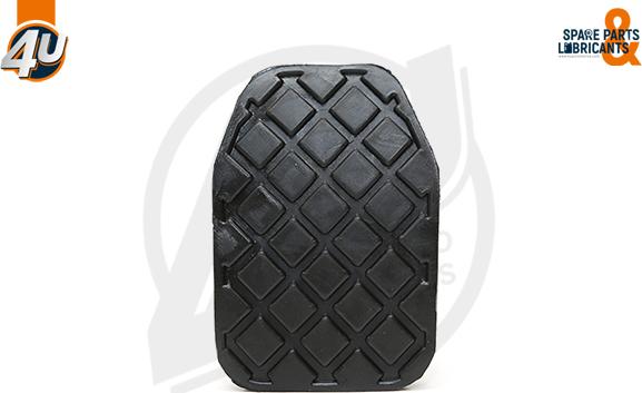 4U Autoparts 72369VV - Педальные накладка, педаль тормоз autospares.lv