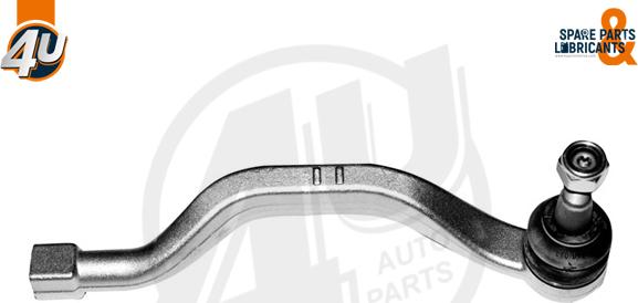 4U Autoparts A67928 - Наконечник рулевой тяги, шарнир autospares.lv