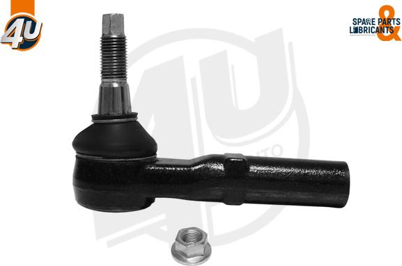 4U Autoparts A09553 - Наконечник рулевой тяги, шарнир autospares.lv