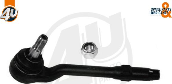 4U Autoparts A10077 - Наконечник рулевой тяги, шарнир autospares.lv