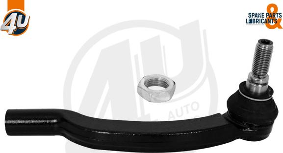 4U Autoparts A11626 - Наконечник рулевой тяги, шарнир autospares.lv