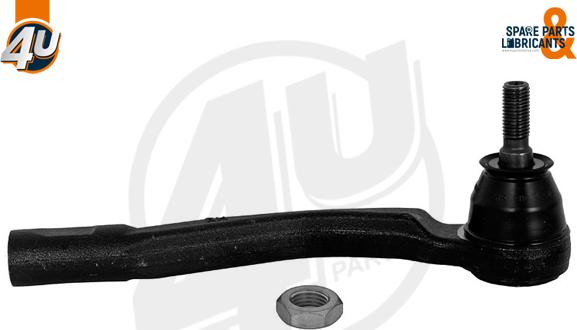 4U Autoparts A11872 - Наконечник рулевой тяги, шарнир autospares.lv