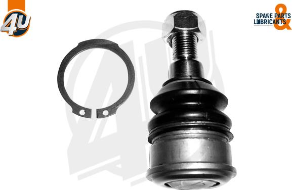 4U Autoparts B43045 - Шаровая опора, несущий / направляющий шарнир autospares.lv