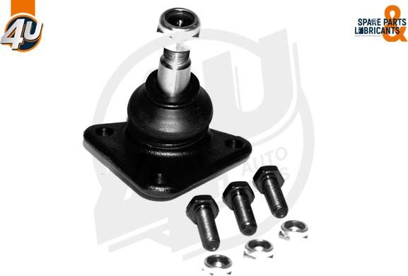 4U Autoparts B53956 - Шаровая опора, несущий / направляющий шарнир autospares.lv