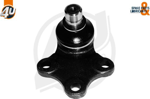 4U Autoparts B53114 - Шаровая опора, несущий / направляющий шарнир autospares.lv